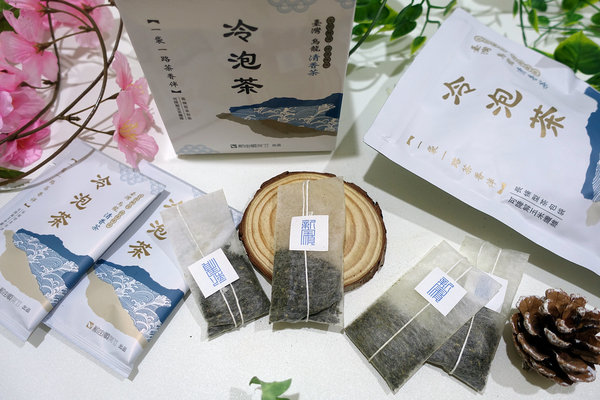 冷泡茶包推薦-新寶順茶行台灣烏龍清香茶，好喝台灣冷泡茶包，一袋一路冷泡茶，無農藥殘留、無添加玉米纖維茶包袋