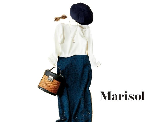 帽子 メガネ マスクでも怪しく見えないレースマジック Marisol