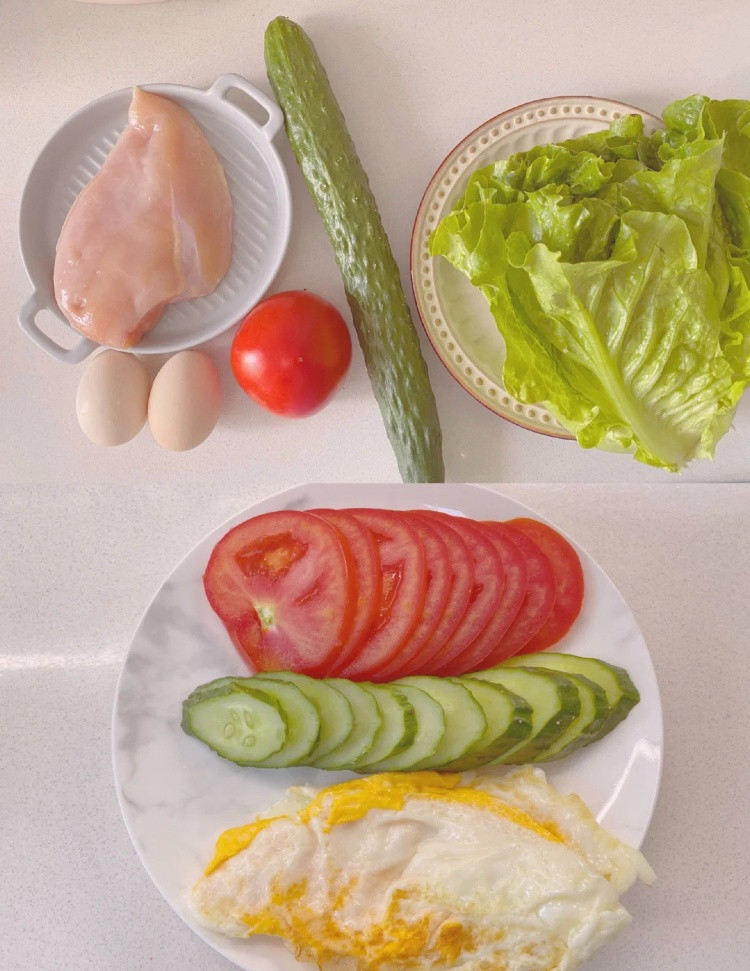 右滑圖片～看小紅書爆紅「蔬菜三明治」減脂，女明星們都在吃！