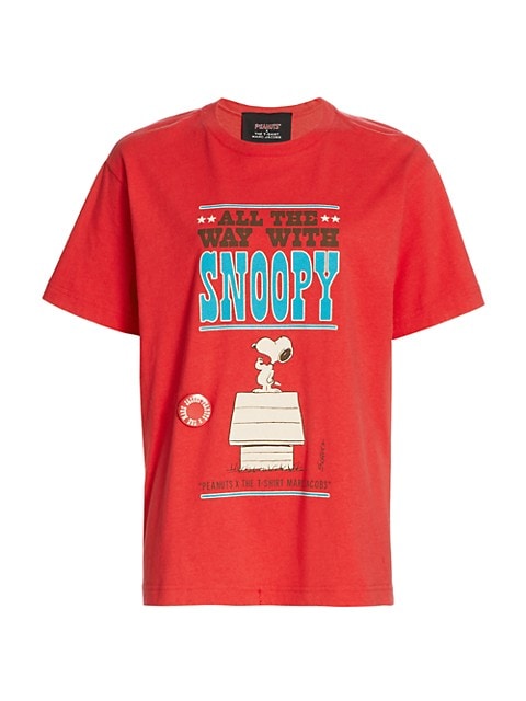 Peanuts x Marc Jacobs The Snoopy Sits Graphic T-Shirt