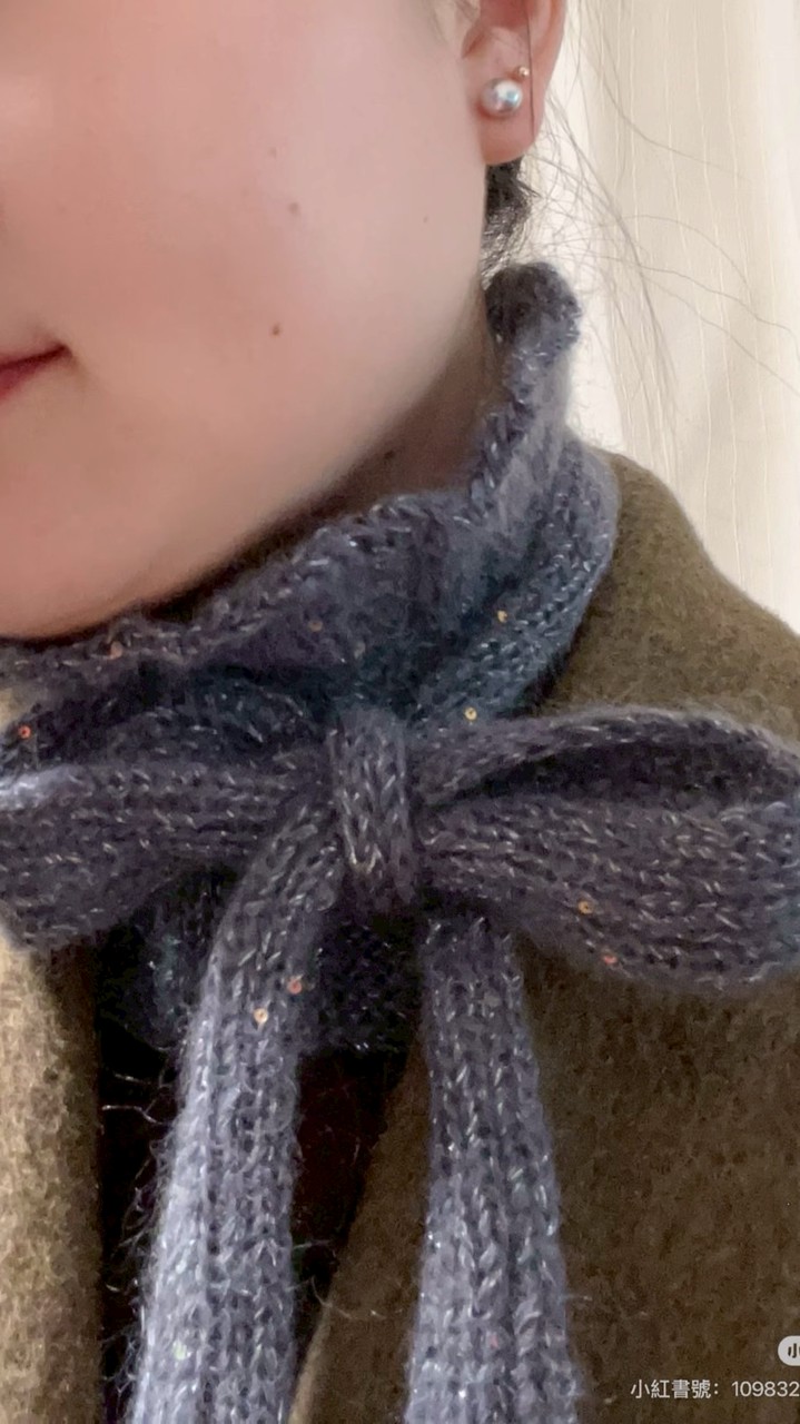 11501月團織-荷葉邊小圍脖（期限03月底）