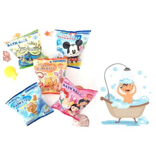 趣味浴玩 發泡入浴球 增加親子互動可愛甜蜜時光！