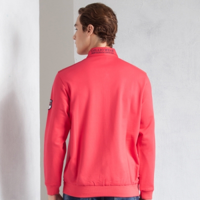 法國品牌正品，網路獨家行銷 袖子精緻鏽標 螺紋款式立領