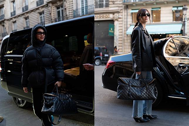 ES GIANT TRAVEL BAG IN QUILTED LEATHER, Saint Laurent