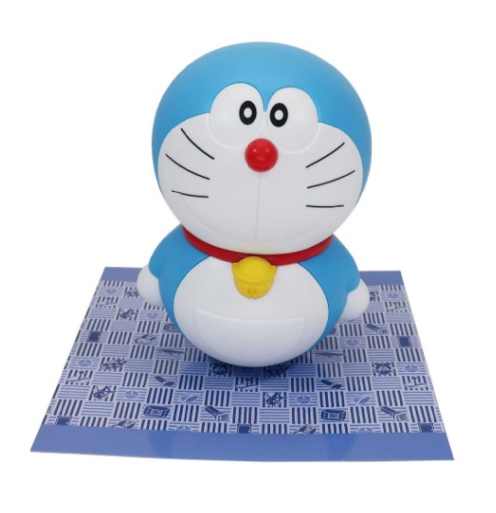 《哆啦A夢》日本商品 ENKSY 哆啦A夢50週年 大款不倒翁公仔 玩物