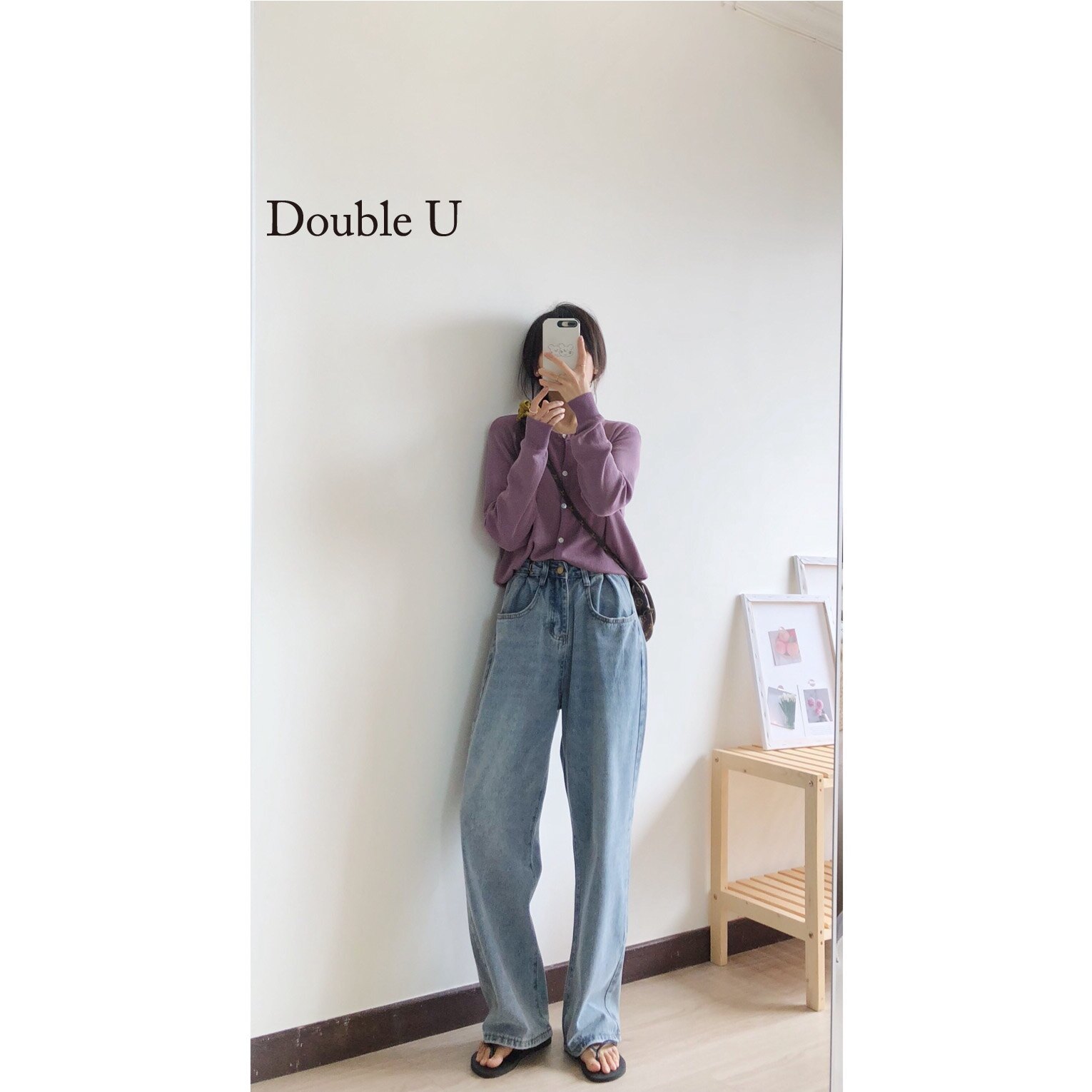 【double U 】預購 涼涼的~~溫柔風薄針織外套上衣3色