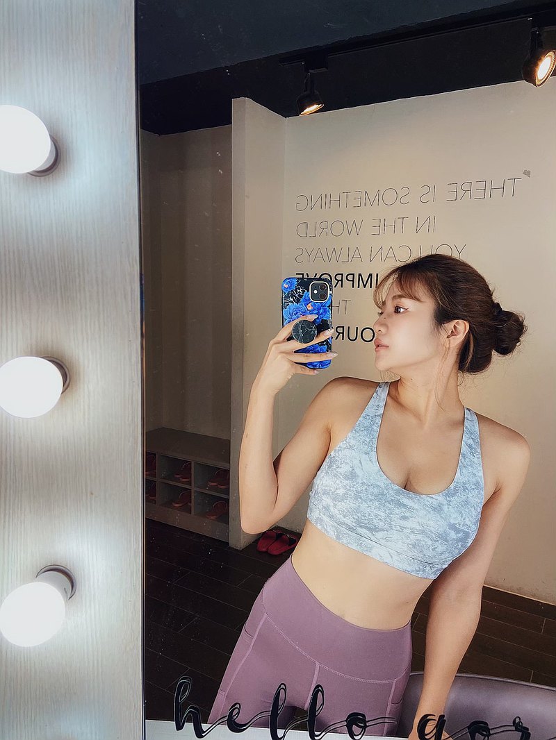 【絕美迷人組】蜜桃臀超彈力高腰縮腹口袋瑜珈褲 +無鋼圈美背內衣