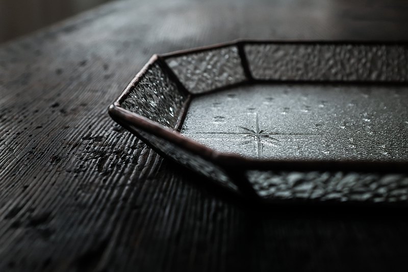 乘載 | 銀河花玻璃大角盤