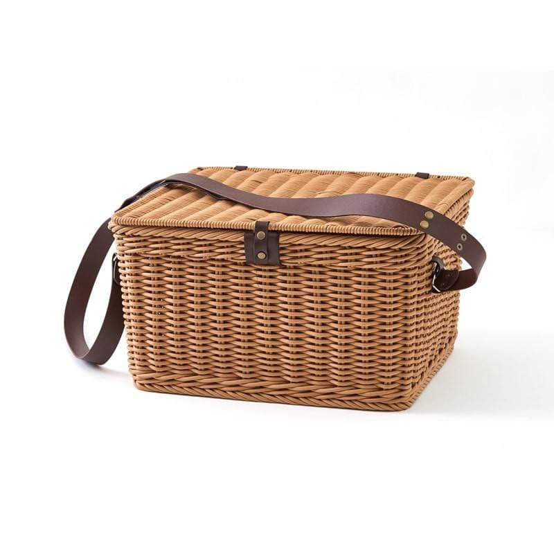 手工編織PP野餐籃