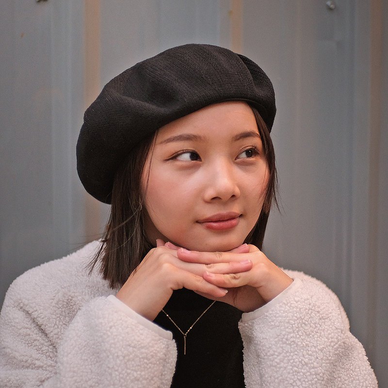 【Knockout】復古針織貝雷帽 berets 台灣製 貝蕾帽 自家版型