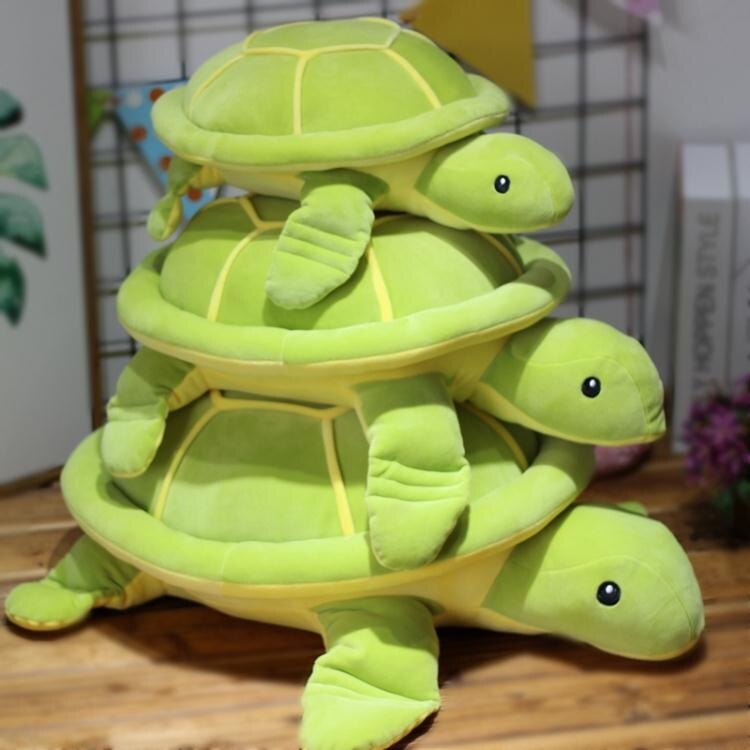 【樂天熱銷】毛絨玩具烏龜公仔海龜玩偶布娃娃可愛大號床上抱枕睡覺枕頭布偶女