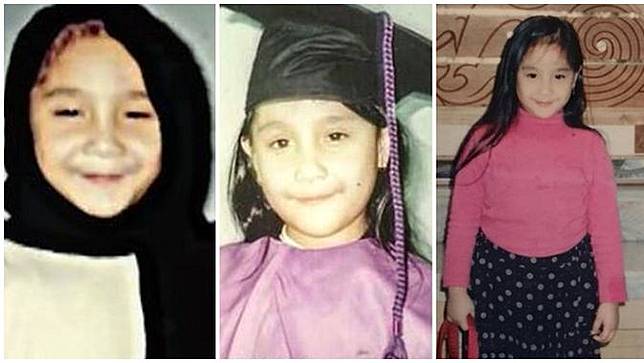 Menggemaskan Sederet Foto Masa Kecil Nagita  Slavina 