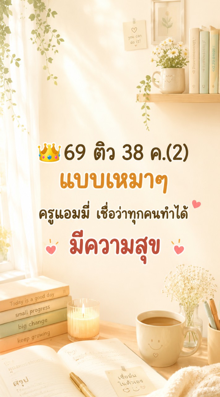 👑69 ติว 38 ค.(2) ครูแอมมี่