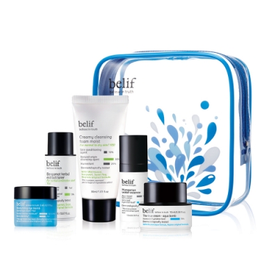 *belif水嫩肌養成秘訣組75ML★旅遊必備(折後$496)