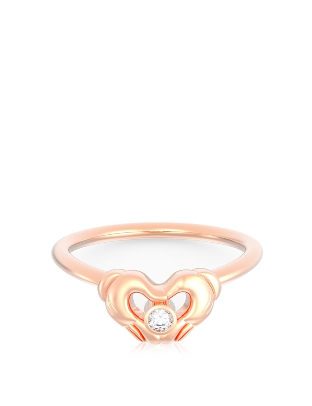 這款標誌性的手套環極光X迪士尼米奇老鼠帶給您充滿幸福的感覺，充滿以925純銀，鍍玫瑰金製成的施華洛世奇氧化鋯裝飾的喜悅。迪士尼Mickey Mouse系列非常適合可愛的設計。