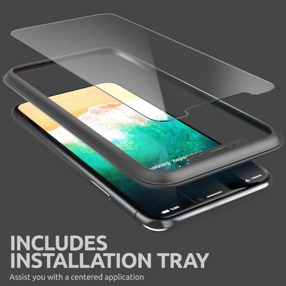 iPhoneX iPhoneXs 9H 2.5D 螢幕保護貼 兩片包 懶人包