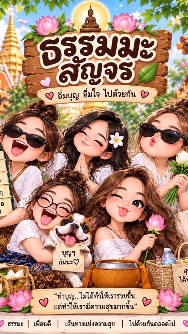 🚌ธรรมมะสัญจร  อิ่มบุญ อิ่มใจ ไปด้วยกัน🚌