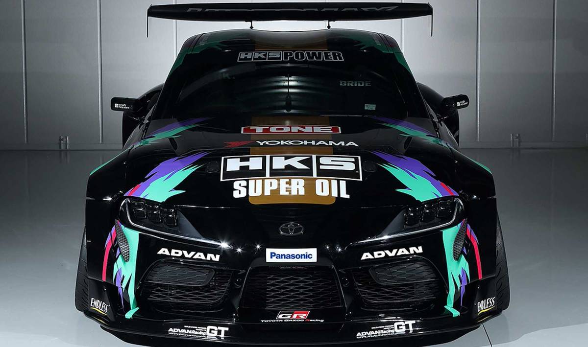 HKS Modifikasi Toyota Supra Baru Jadi Mobil Drift HKS Modifikasi Toyota Supra Baru Jadi Mobil Drift