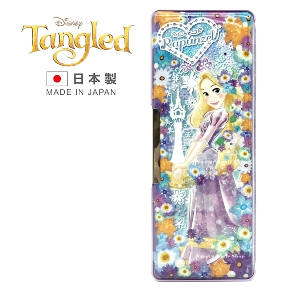 ★ 日本製 ★ 日本限定 迪士尼公主系列 魔髮奇緣 長髮公主 樂佩公主 雙面 筆盒 / 鉛筆盒