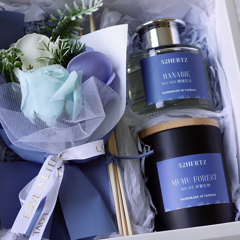 【母親節禮盒】好頻率香氛擴香瓶120ml/香氛蠟燭150ml 任選二入組