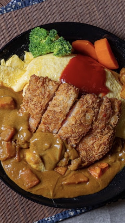 八軒屋咖哩歐姆蛋❤️蛋包飯❤️燒肉飯