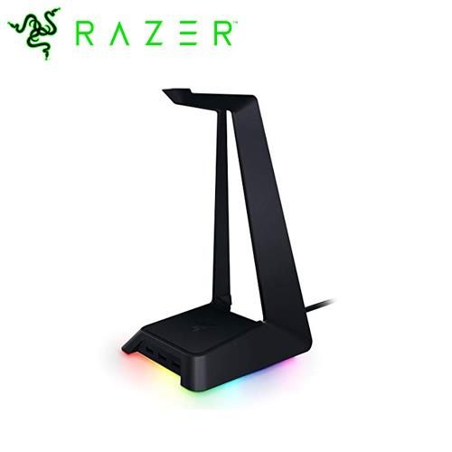 ◎ 可拆式耳機架 ◎ 3埠USB 3.0集線器 ◎ 支援 Razer Chroma