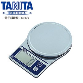 【TANITA】電子料理秤 KD177 《ICareU嚴選》【超大螢幕數字顯示】