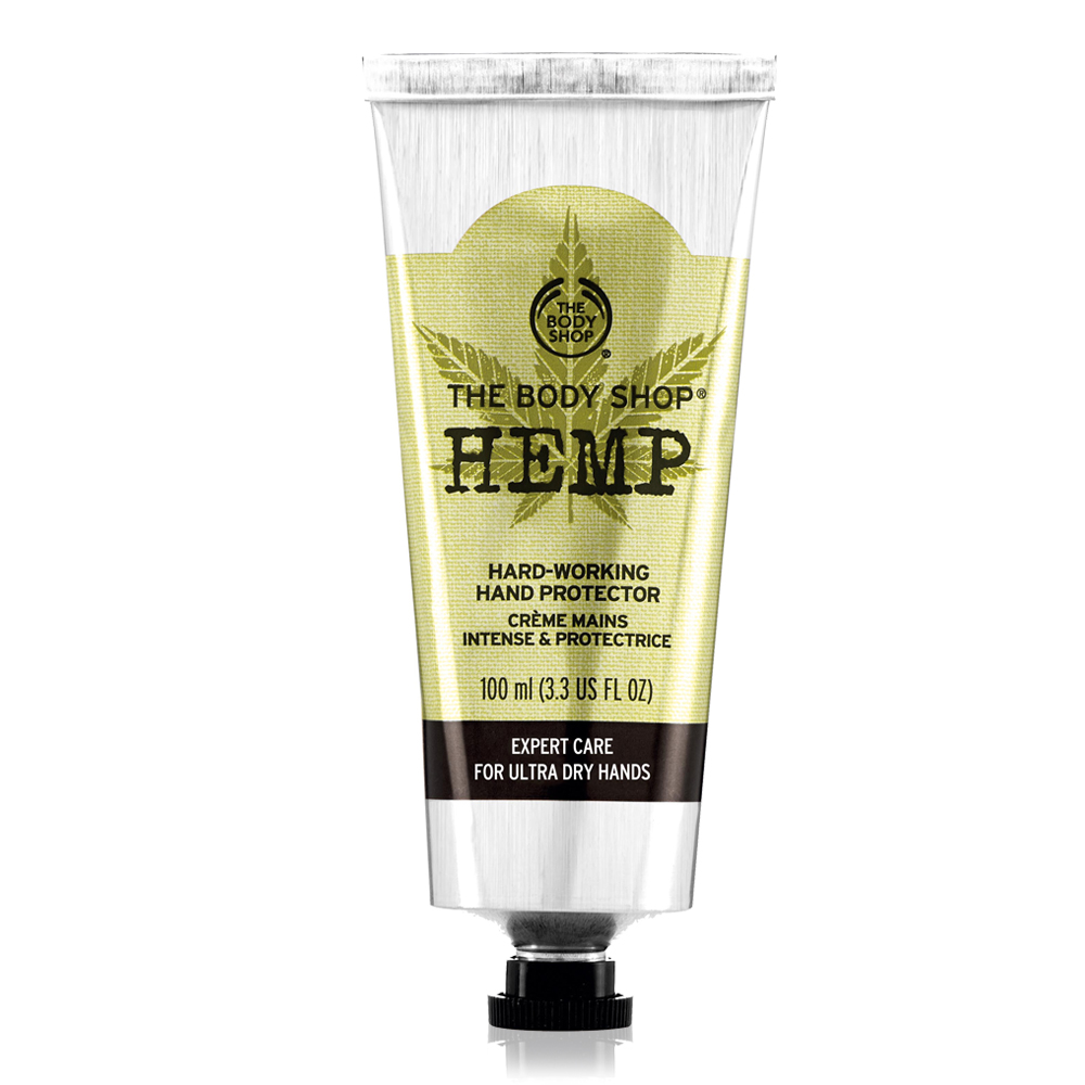 the body shop大麻籽密集修護護手霜
