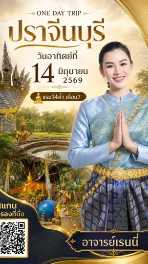 ทริปปราจีนบุรี 14 มิ.ย.69