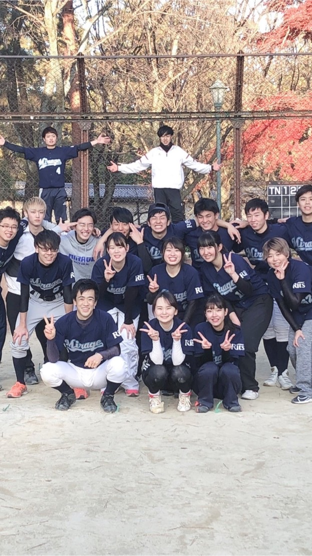 【Mirage（ミラージュ）】立命館大学男女混合ソフトボールサークル🥎のオープンチャット