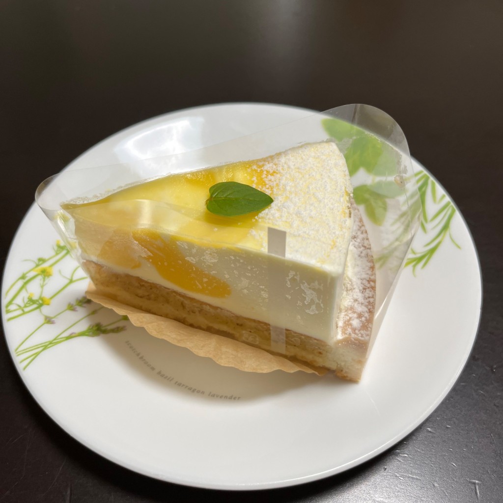 ユーザーが投稿したレモンのチーズケーキの写真 - 実際訪問したユーザーが直接撮影して投稿した白鳥カフェマザーハーツの写真