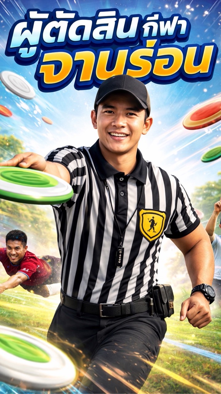 ผู้ตัดสิน กีฬาจานร่อน จ.ชุมพร