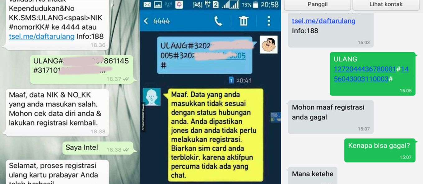 9 Meme Gagal Registrasi Kartu Prabayar Yang Bikin Ngakak Online