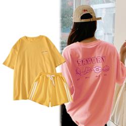 ◎★此為預購商品★訂單成立後7-14天完成出貨|◎☆ 韓風春夏最新款☆隨興優雅 不可或缺的休閒率性|◎自在舒適演繹低調奢華魅力風潮品牌:K.W.品牌定位:流行品牌款式:外出服套裝適穿性別:女生顏色:粉