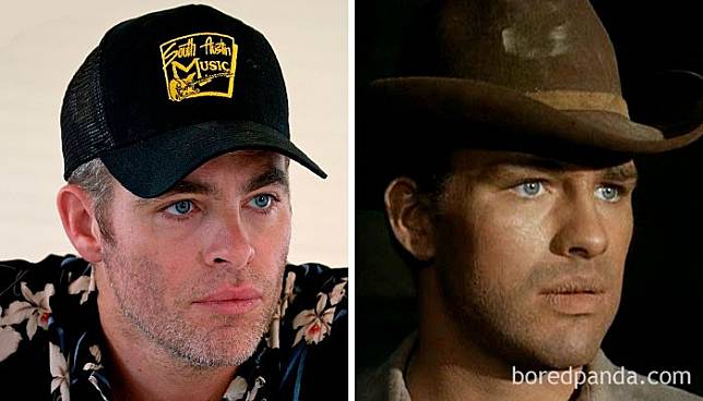 Chris Pine dan Robert Pine