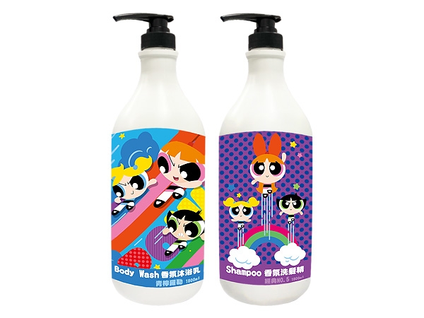 飛天小女警~青檸羅勒香氛沐浴乳／經典No5香氛洗髮精(1800ml) 款式可選【D957299】※限宅配，還有更多的日韓美妝、海外保養品、零食都在小三美日，現在購買立即出貨給您。