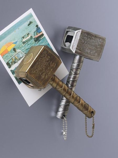 復仇者聯盟雷神之錘冰箱貼 啤酒開瓶器起瓶器 創意個性冰箱貼起子