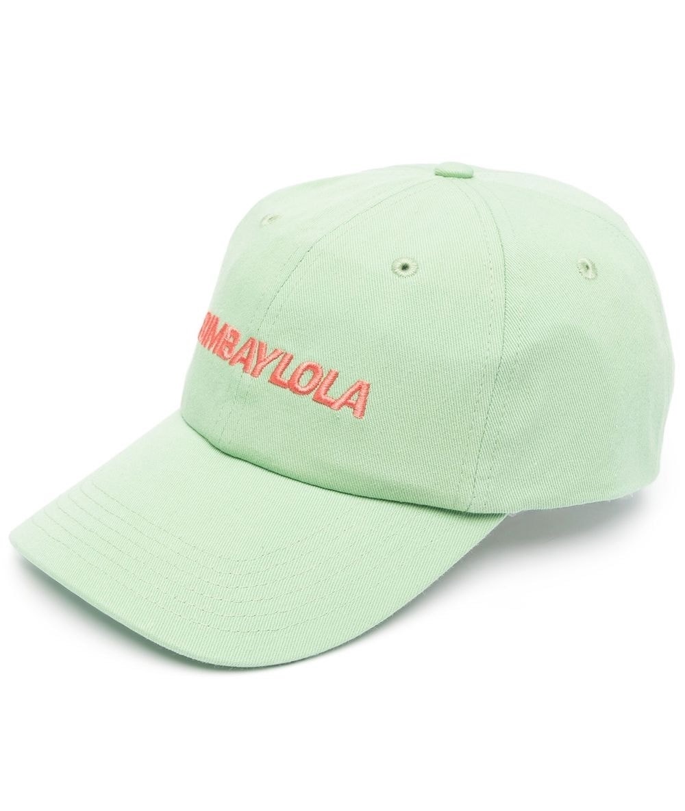 Bimba y Lola logo-embroidered cotton cap