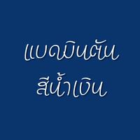 แบดมินตัน สีนำ้เงิน 🏸