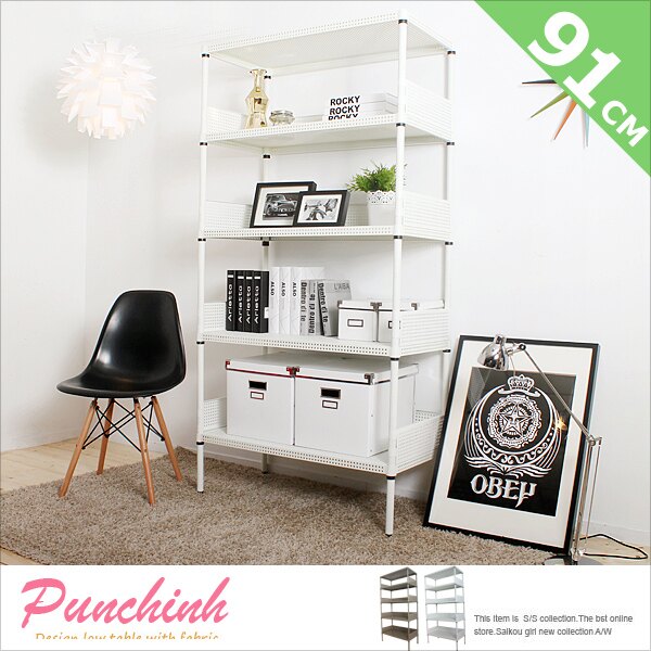 E&J【B07011】免運費，GALAXY 平面五層架+4邊框組9136181(超荷重250kg)；鍍鉻架/鐵架/LOFT