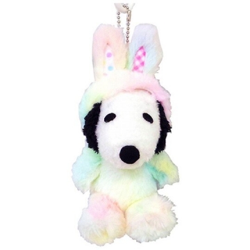 2020復活節特別版絨毛玩偶吊飾 穿上兔裝特別可愛 附短鍊可掛包包