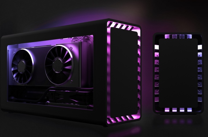 RGB燈光套件可以帶來不同的視覺感受。