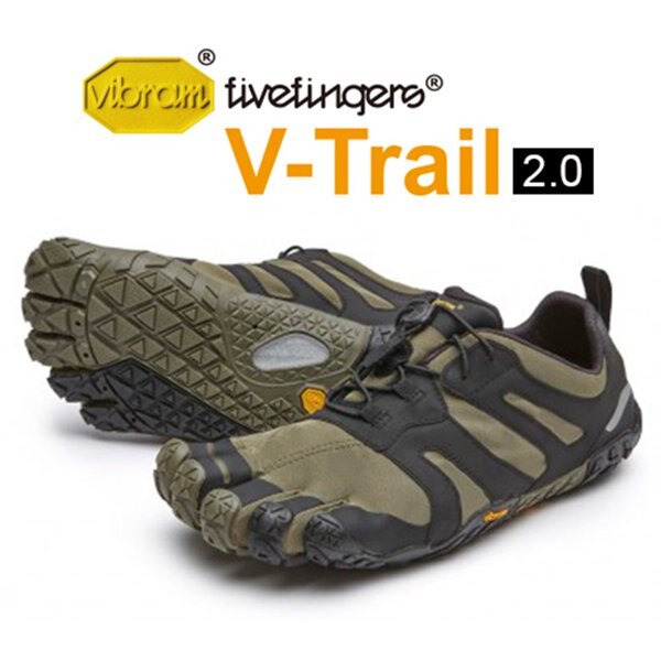 【Vibram Fivefingers VFF 義大利】V-Trail 2.0 五趾鞋 戶外越野跑鞋 男款 綠色 (19M7602)。人氣店家鄉野情戶外休閒專業中心的★新品上架有最棒的商品。快到日本N