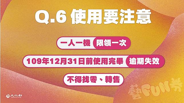 文化部 藝fun券 可從7月18日起下載專屬app註冊登記抽選 電腦王阿達 Line Today