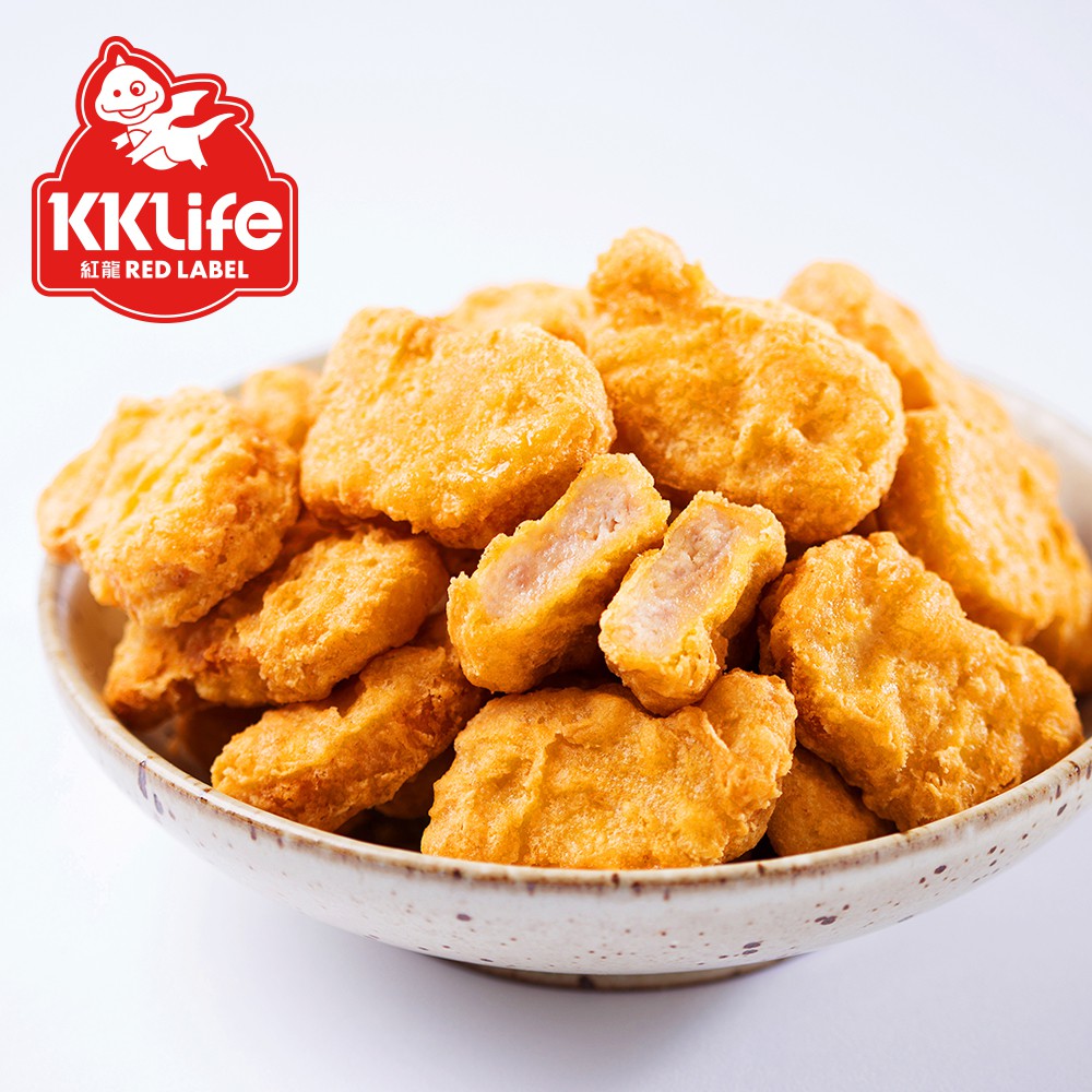 【KKLife-紅龍】經典原味雞塊 (500gx2包-2包/袋)