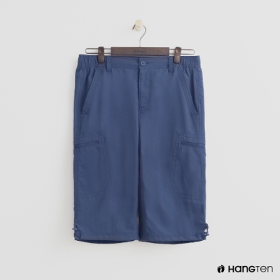 Hang Ten - 男裝 - ThermoContro-機能束口五分褲 - 藍