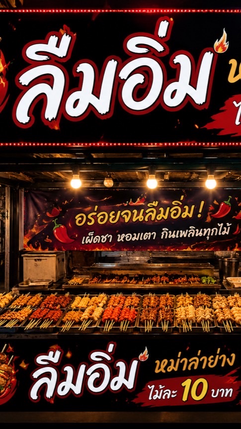 ลืมอิ่ม หมาล่าย่าง