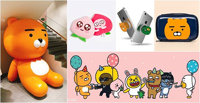 韓國人氣卡通角色 Kakao Friends 開設快閃店 Ryan Apeach Muzi Con要來台灣和大家見面了 Vogue Line Today