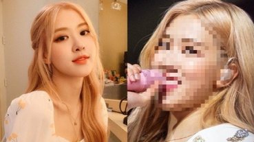 【明星也會醜】這樣的偶像才真實啊！BLACKPINK Rosé「演唱美照」曝光卻引網酸：好像大嘴猴？