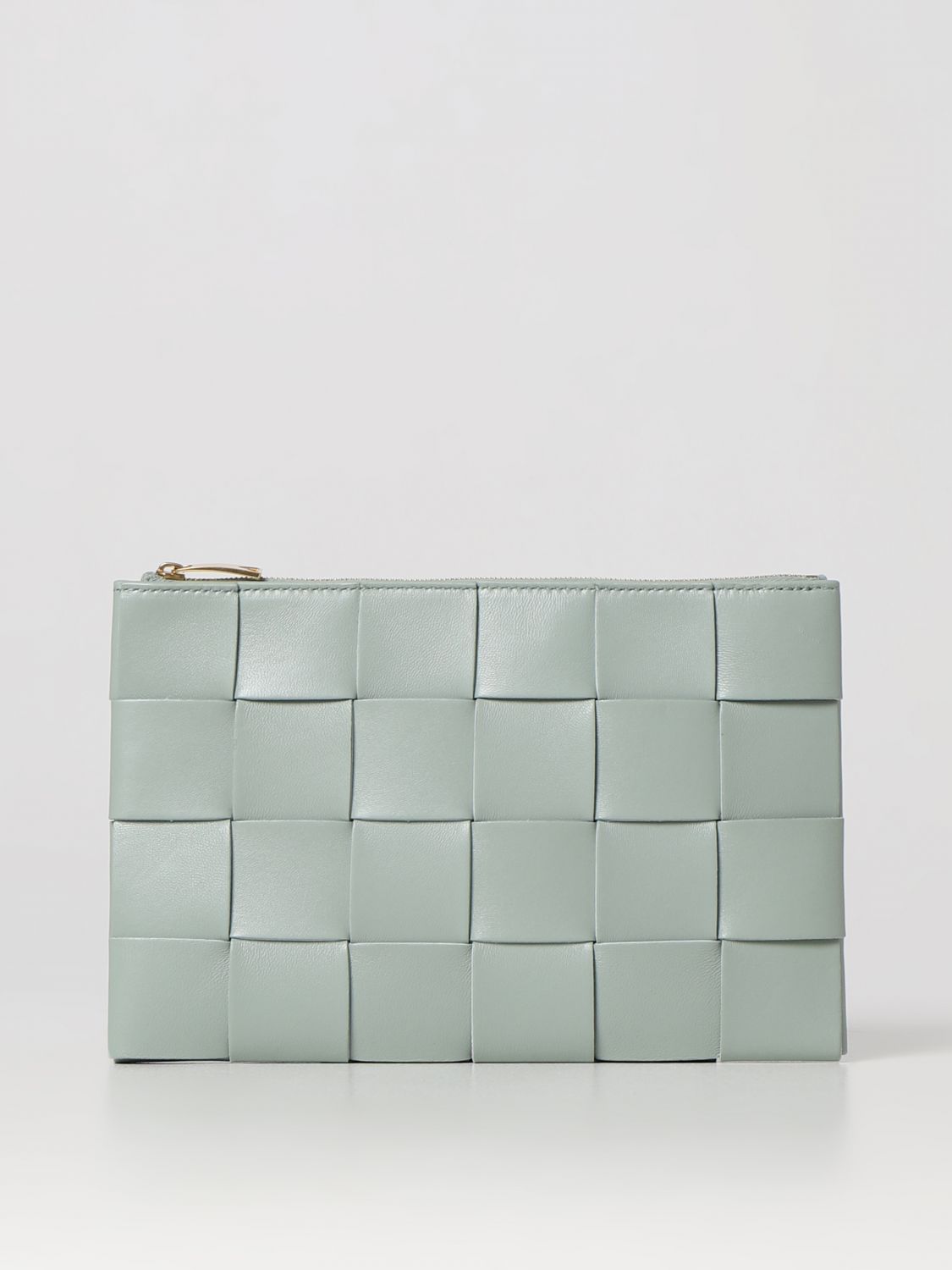 Clutch BOTTEGA VENETA Woman colour Sage
